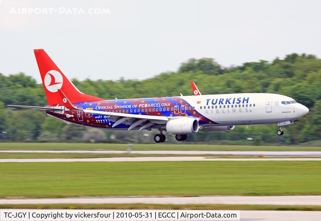 TC-JGY, 2008 Boeing 737-8F2 C/N 35738, Turkish Airlines