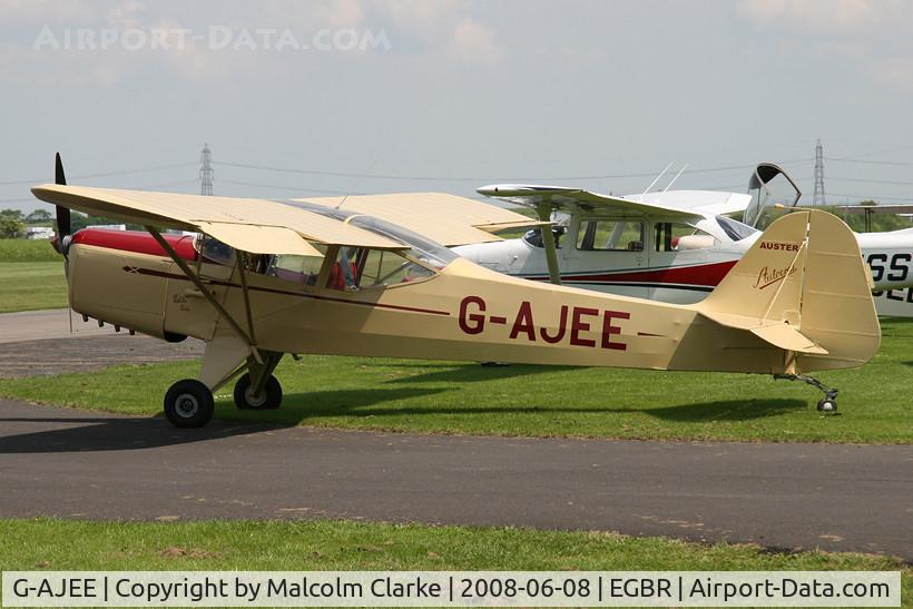 G-AJEE, 1946 Auster J-1 Autocrat C/N 2309, Auster J-1S Autocrat at Breighton Airfield in 2008.