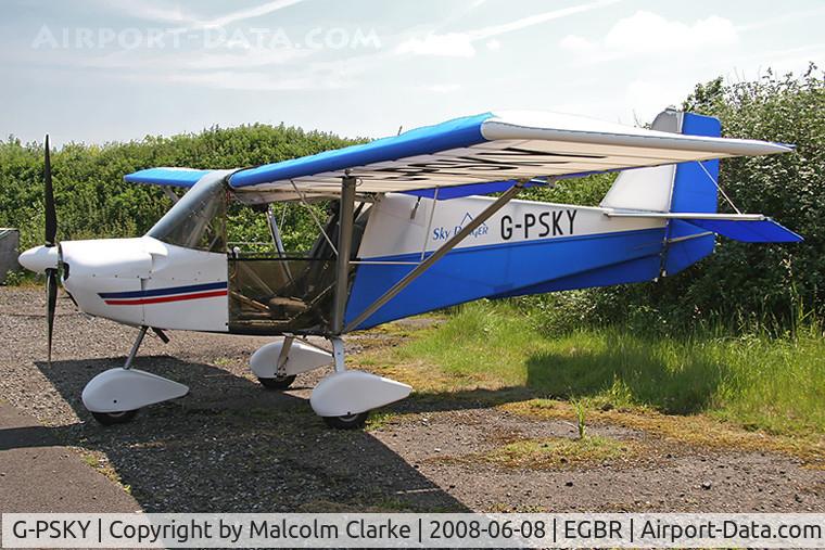 G-PSKY, 2005 Best Off Skyranger 912S(1) C/N BMAA/HB/430, Best Off Skyranger 912S(1) at Breighton Airfield in 2008.