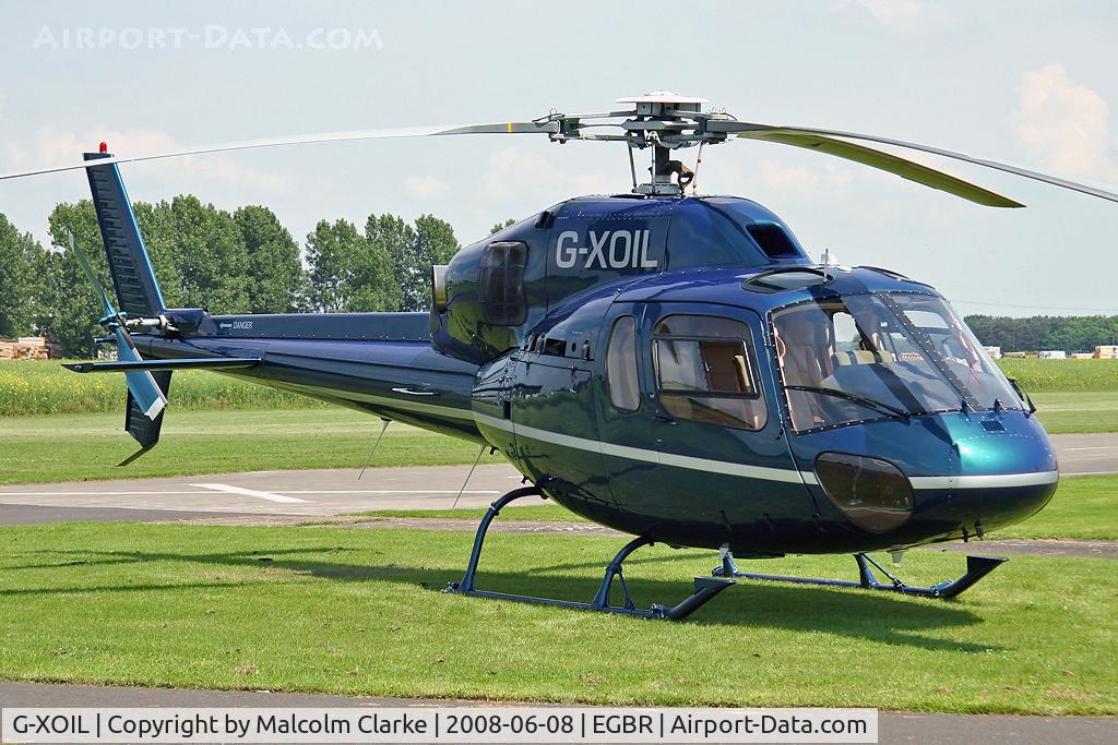 G-XOIL, 1997 Eurocopter AS-355N Ecureuil 2 C/N 5627, Eurocopter AS-355N Ecureuil 2 at Breighton Airfield in 2008.