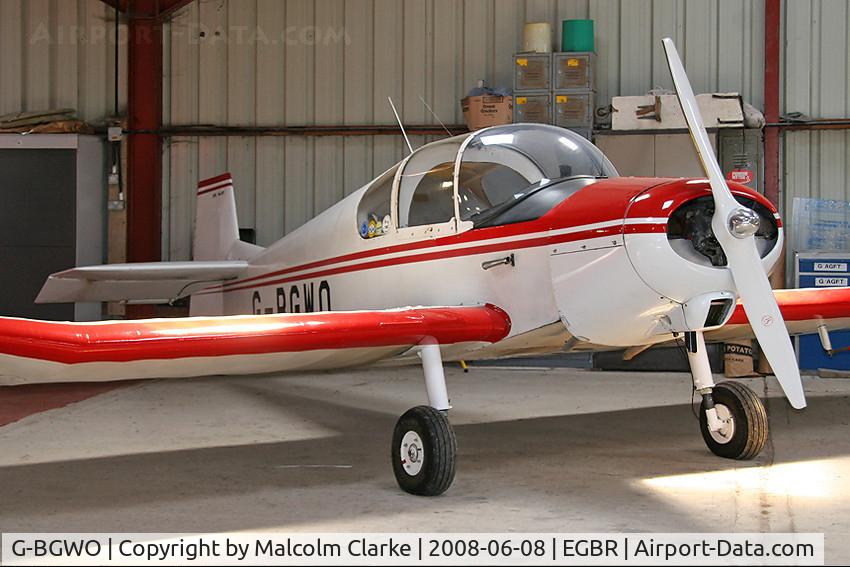 G-BGWO, 1955 Jodel D-112 C/N 227, Jodel D-112 at Breighton Airfield in 2008.