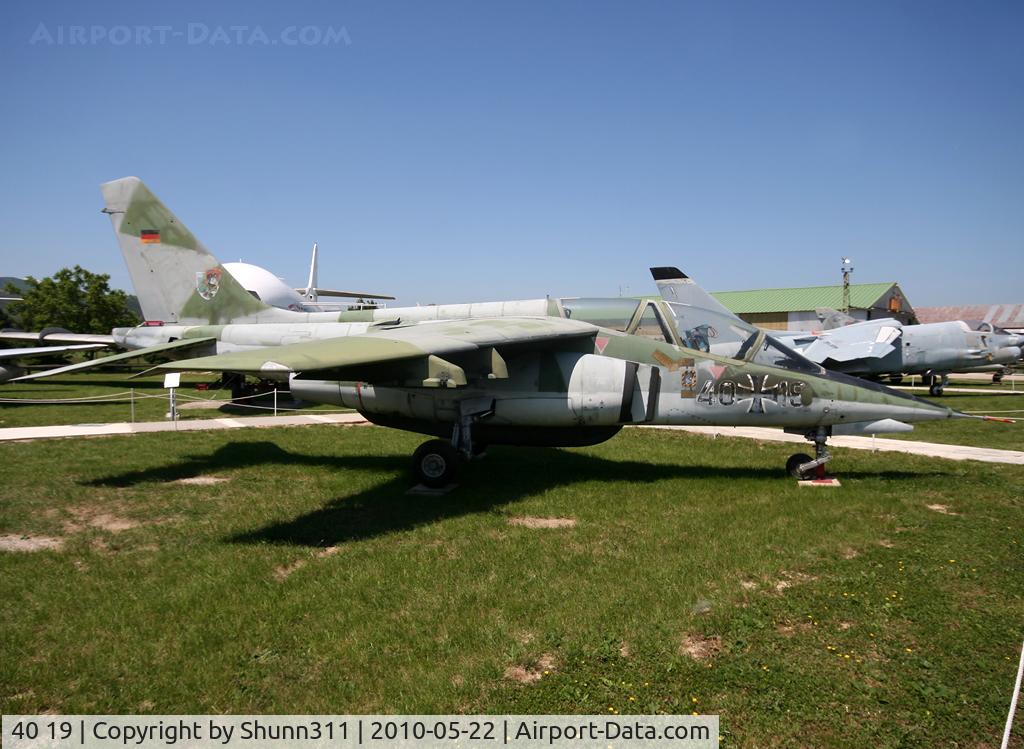 40 19, 1979 Dassault-Dornier Alpha Jet A C/N 0019, Preserved German Air Force Alpha Jet...
