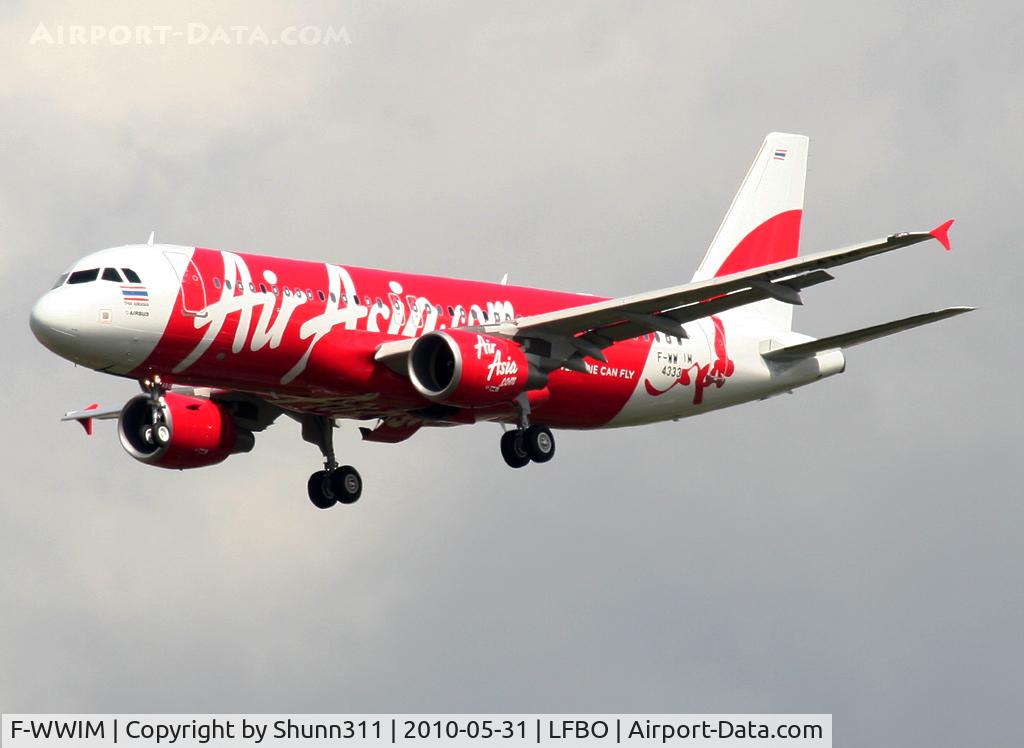 F-WWIM, 2010 Airbus A320-216 C/N 4333, C/n 4333 - To be HS-ABO