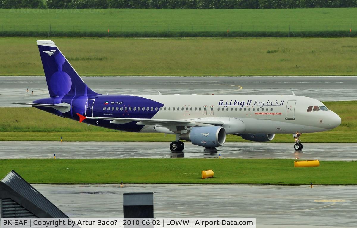 9K-EAF, 2010 Airbus A320-214 C/N 4304, Wataniya Airways