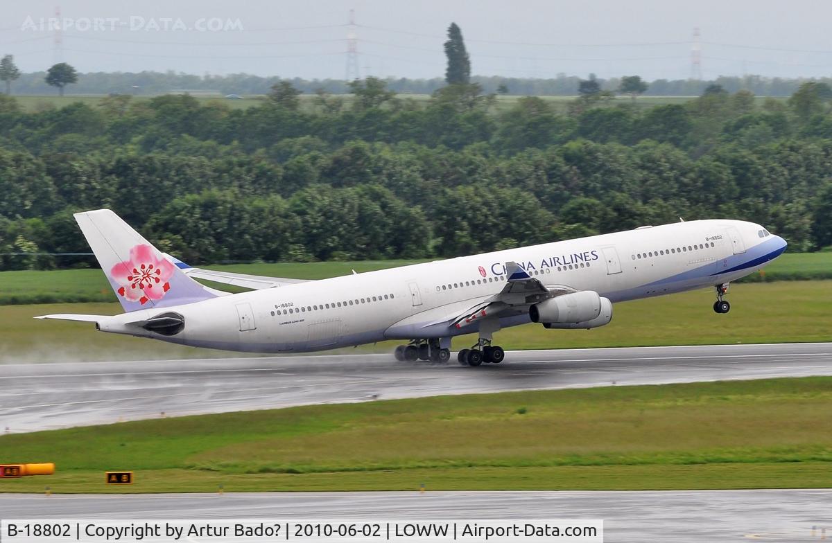B-18802, 2001 Airbus A340-313X C/N 406, China Airlines
