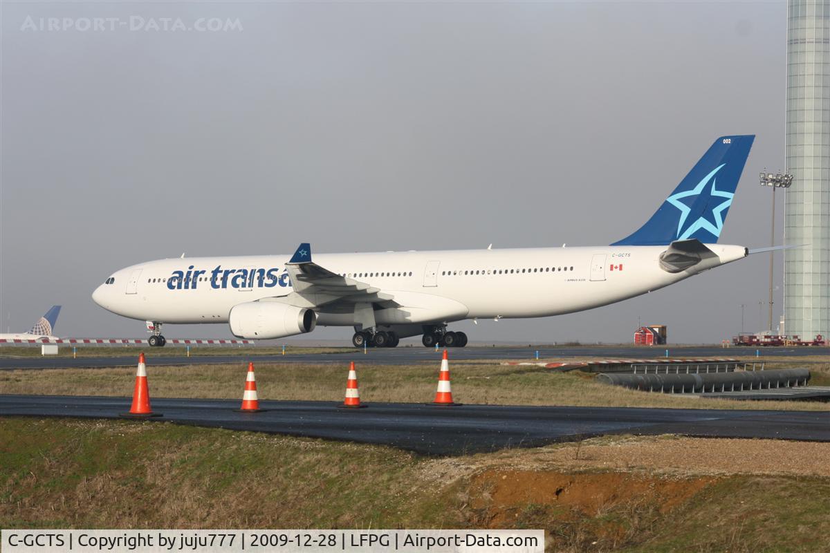 C-GCTS, 1997 Airbus A330-342 C/N 177, on transit at CDG
