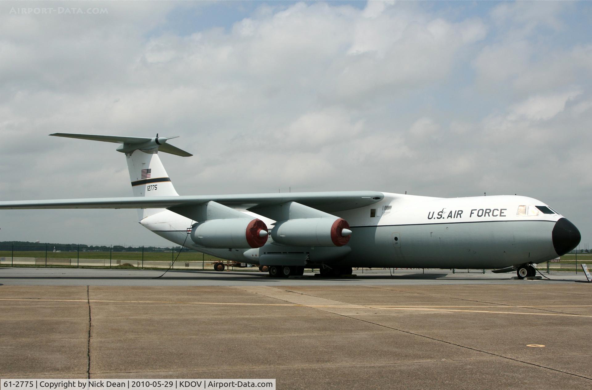 61-2775, 1963 Lockheed NC-141A Starlifter C/N 300-6001, KDOV
