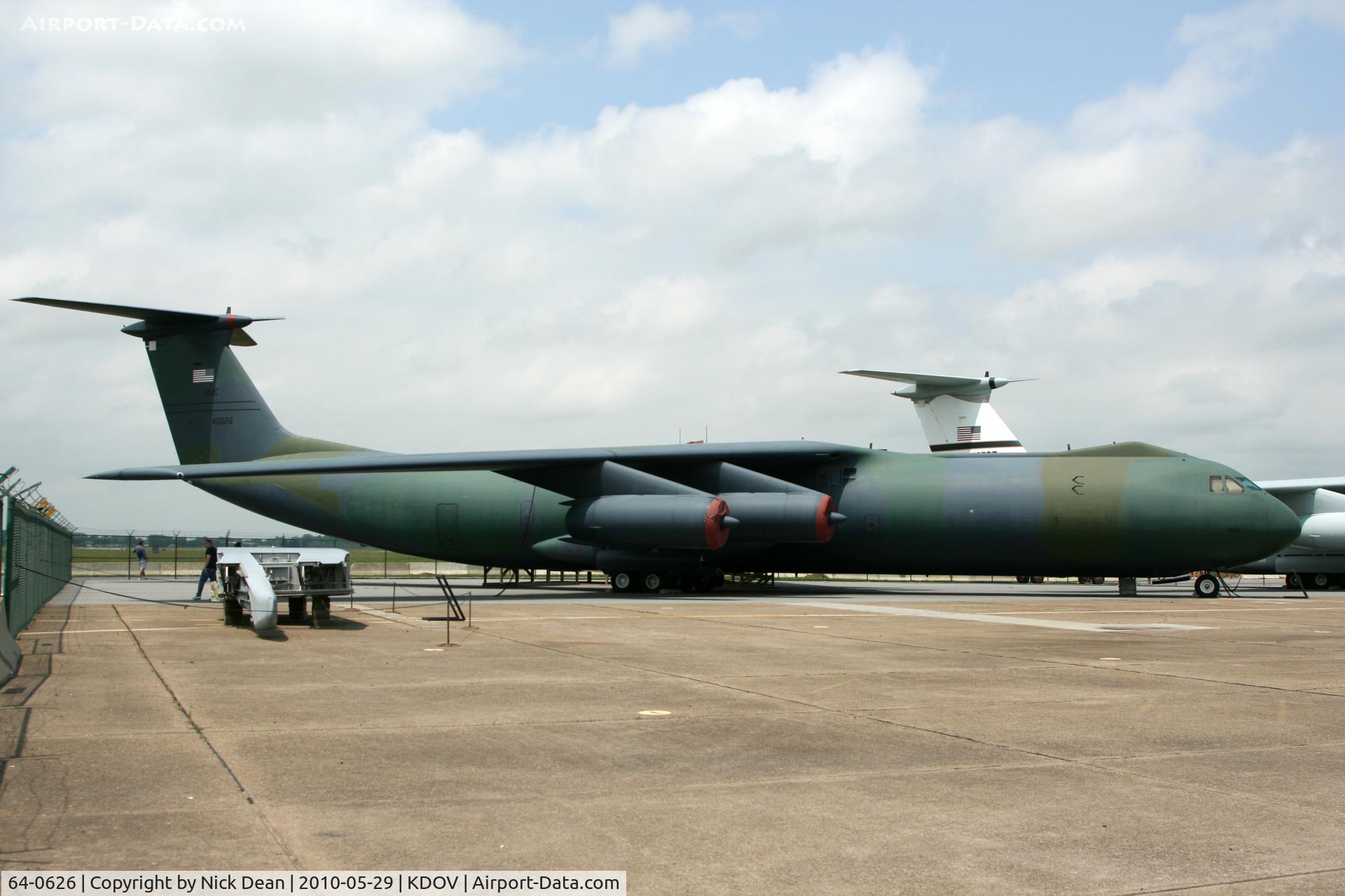64-0626, 1964 Lockheed C-141B Starlifter C/N 300-6039, KDOV
