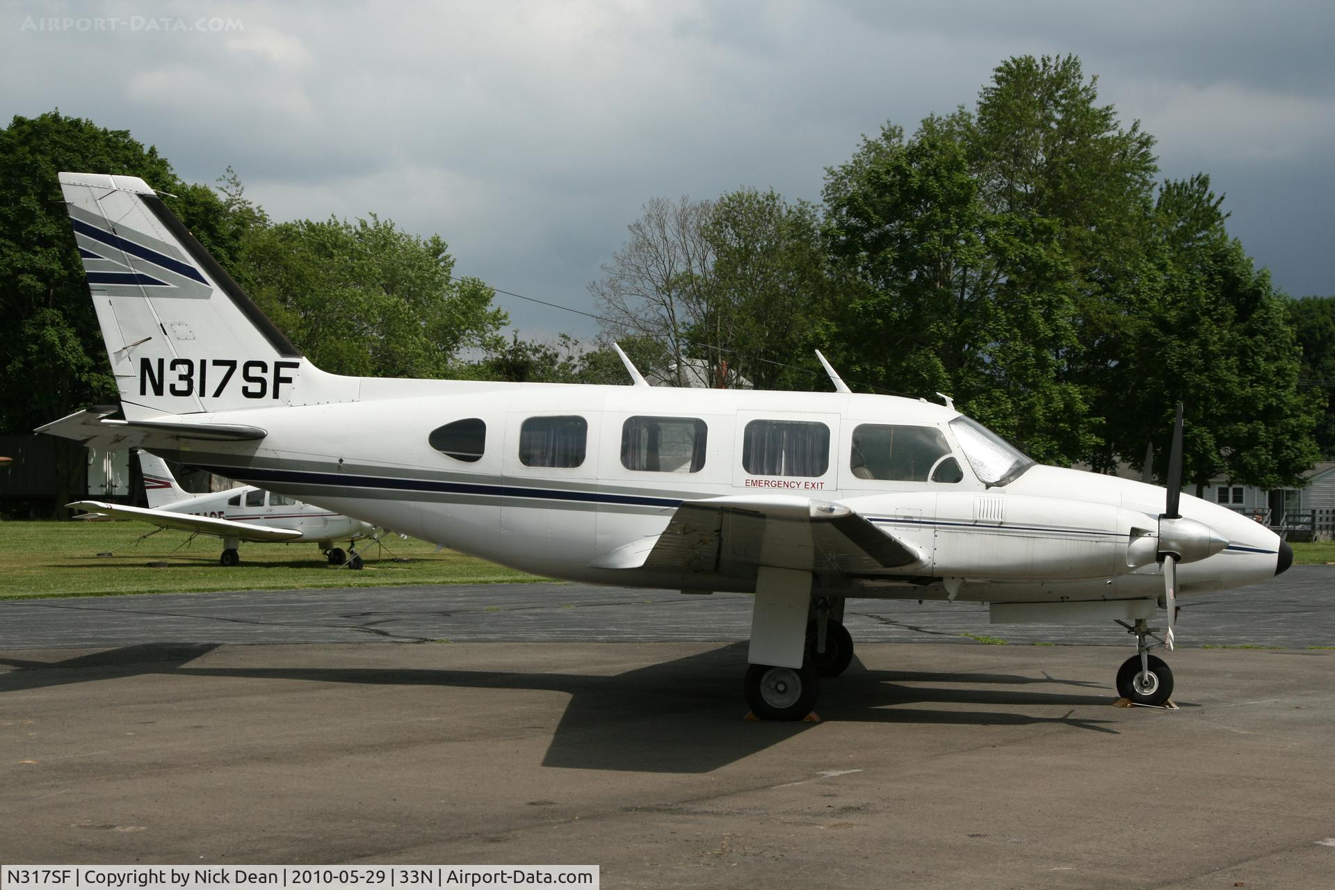 N317SF, 1973 Piper PA-31 C/N 31-7300912, 33N