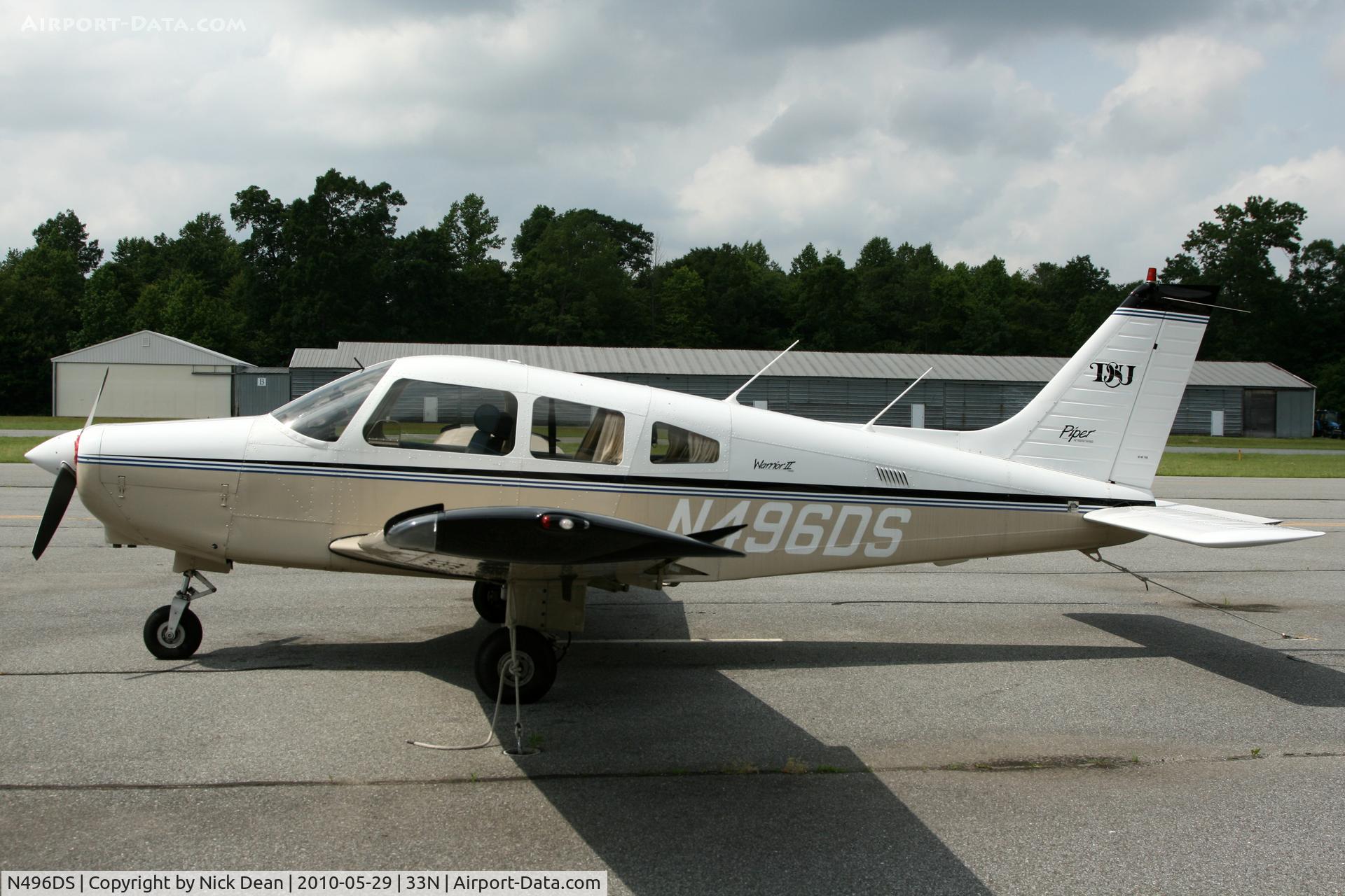 N496DS, 1993 Piper PA-28-161 C/N 2816105, 33N