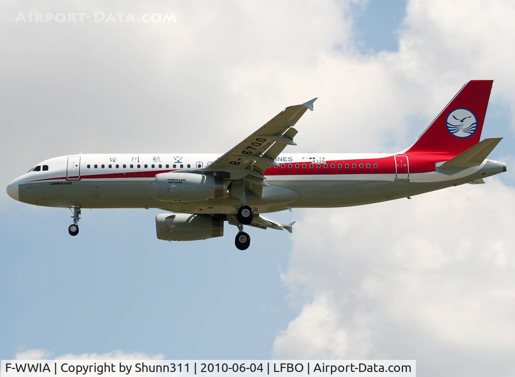 F-WWIA, 2010 Airbus A320-232 C/N 4326, C/n 4328 - To be B-6700