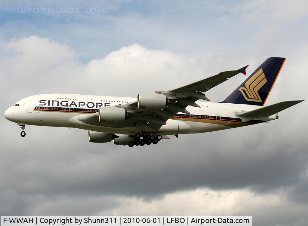 F-WWAH, 2009 Airbus A380-841 C/N 051, C/n 051 - To be 9V-SKK
