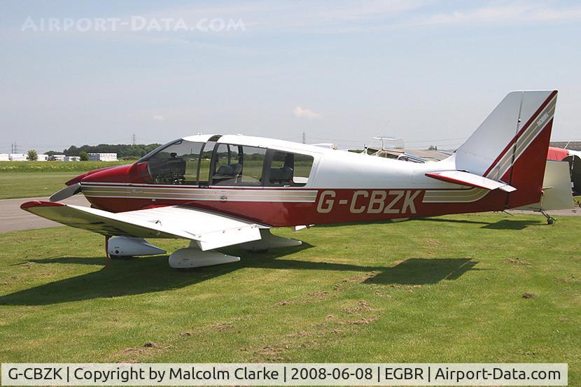 G-CBZK, 2002 Robin DR-400-180 Regent Regent C/N 2543, Robin DR-400-180 Regent at Breighton Airfield in 2008.