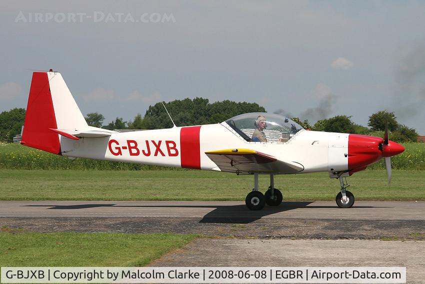 G-BJXB, 1982 Slingsby T-67A Firefly C/N 1995, Slingsby T-67A at Breighton Airfield in 2008.