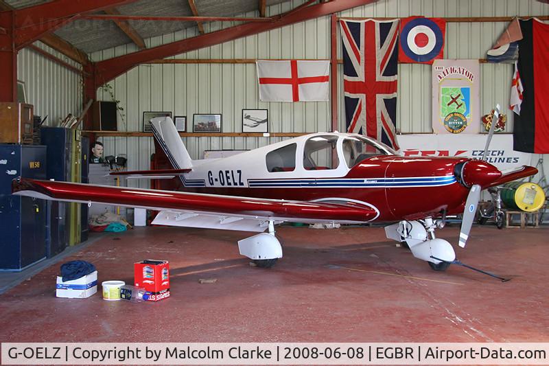 G-OELZ, 1972 Wassmer WA-52 Europa C/N 66, Wassmer WA-52 Europa at Breighton Airfield in 2008.