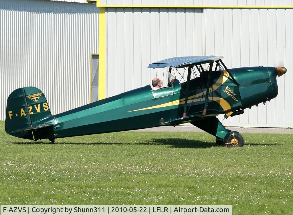 F-AZVS, Casa 1-131E Jungmann C/N 1035, Engine ground test...