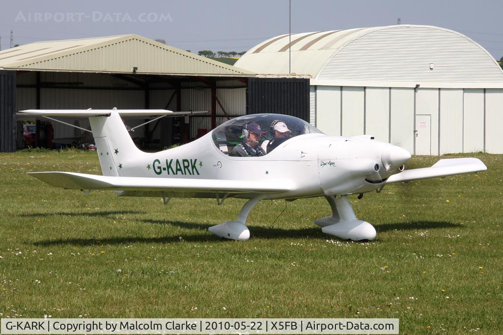 G-KARK, 2006 Dyn'Aero MCR-01 Club C/N PFA 301A-14010, Dyn'aero MCR-01 Club at Fishburn Airfield in 2010.