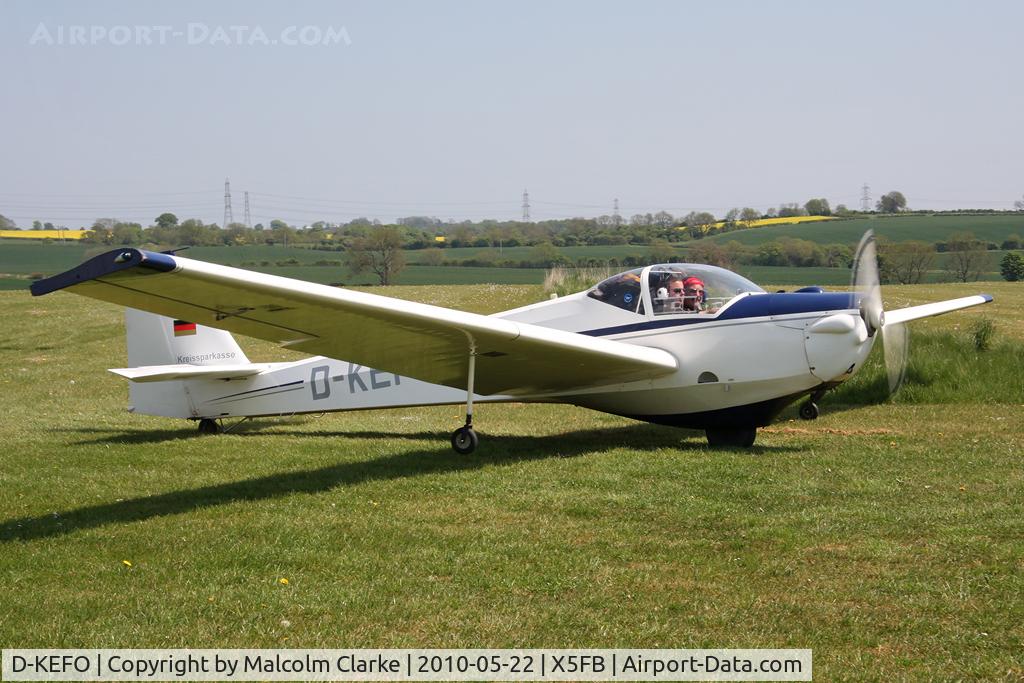 D-KEFO, Scheibe SF-25C Falke C/N Not found D-KEFO, Scheibe SF25C at Fishburn Airfield, UK in 2010.