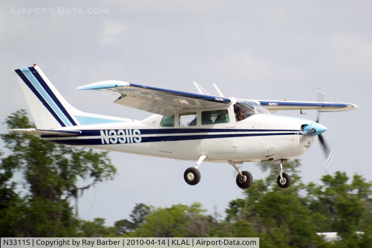N3311S, 1969 Cessna 210J Centurion C/N 21059111, Cessna 210J Centurion [210-59111]  Lakeland-Linder~N 14/04/2010. Seen landing at Sun & Fun 2010 airworthy used by EAA AirVenture Museum Oshkosh.