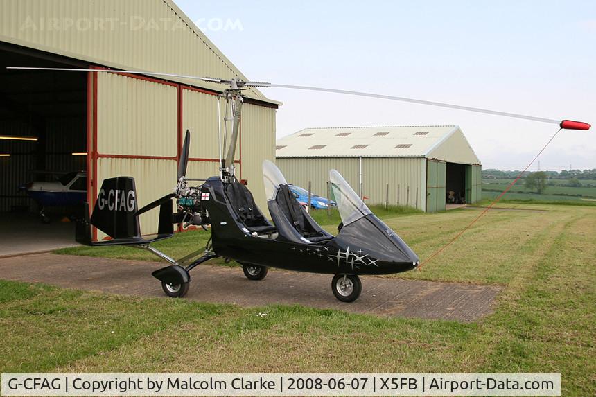 G-CFAG, 2008 Rotorsport UK MT-03 C/N RSUK/MT-03/034, Rotorsport UK MT-03 at Fishburn Airfield, UK in 2008.