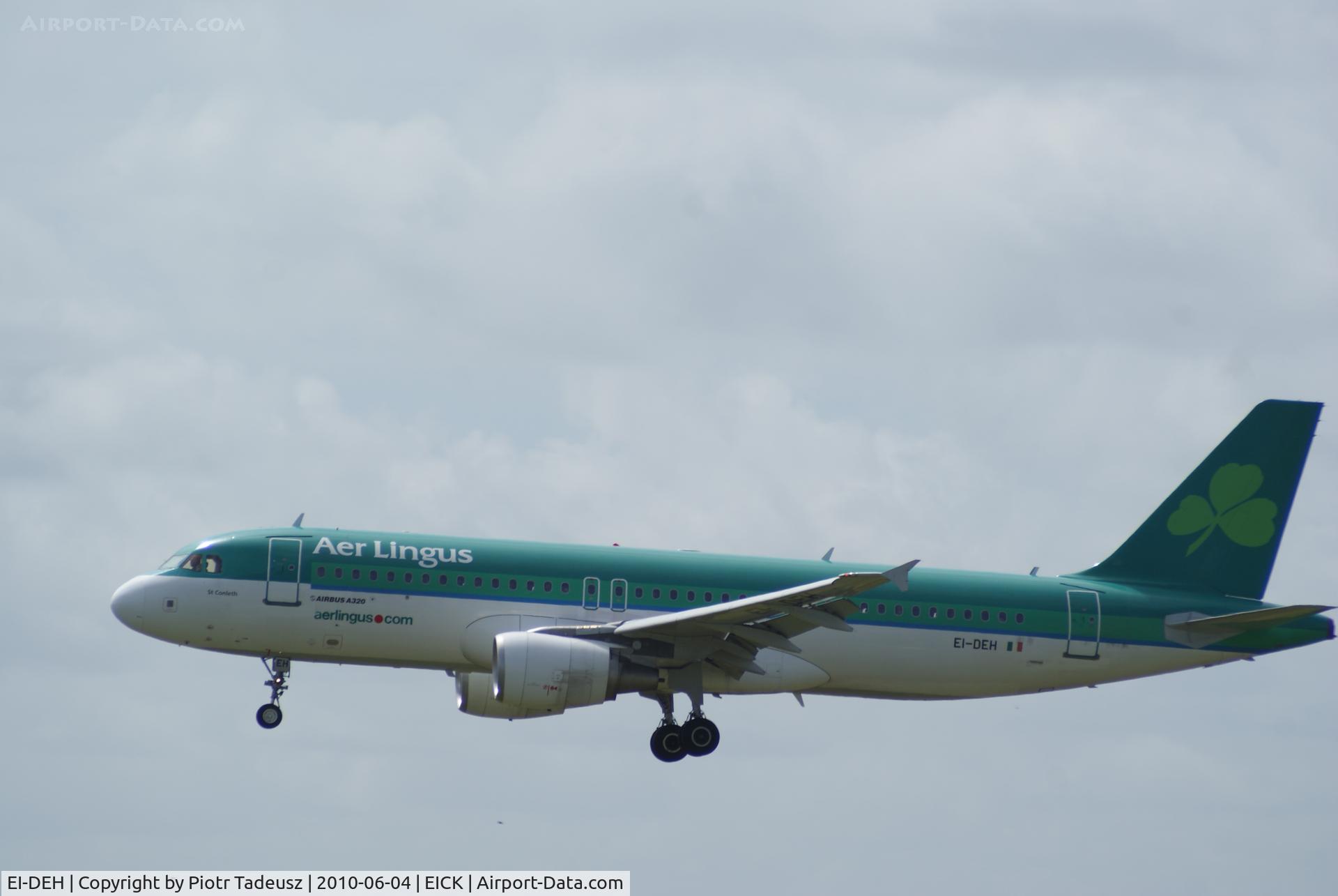 EI-DEH, 2004 Airbus A320-214 C/N 2294, Landing in Cork, Ireland
