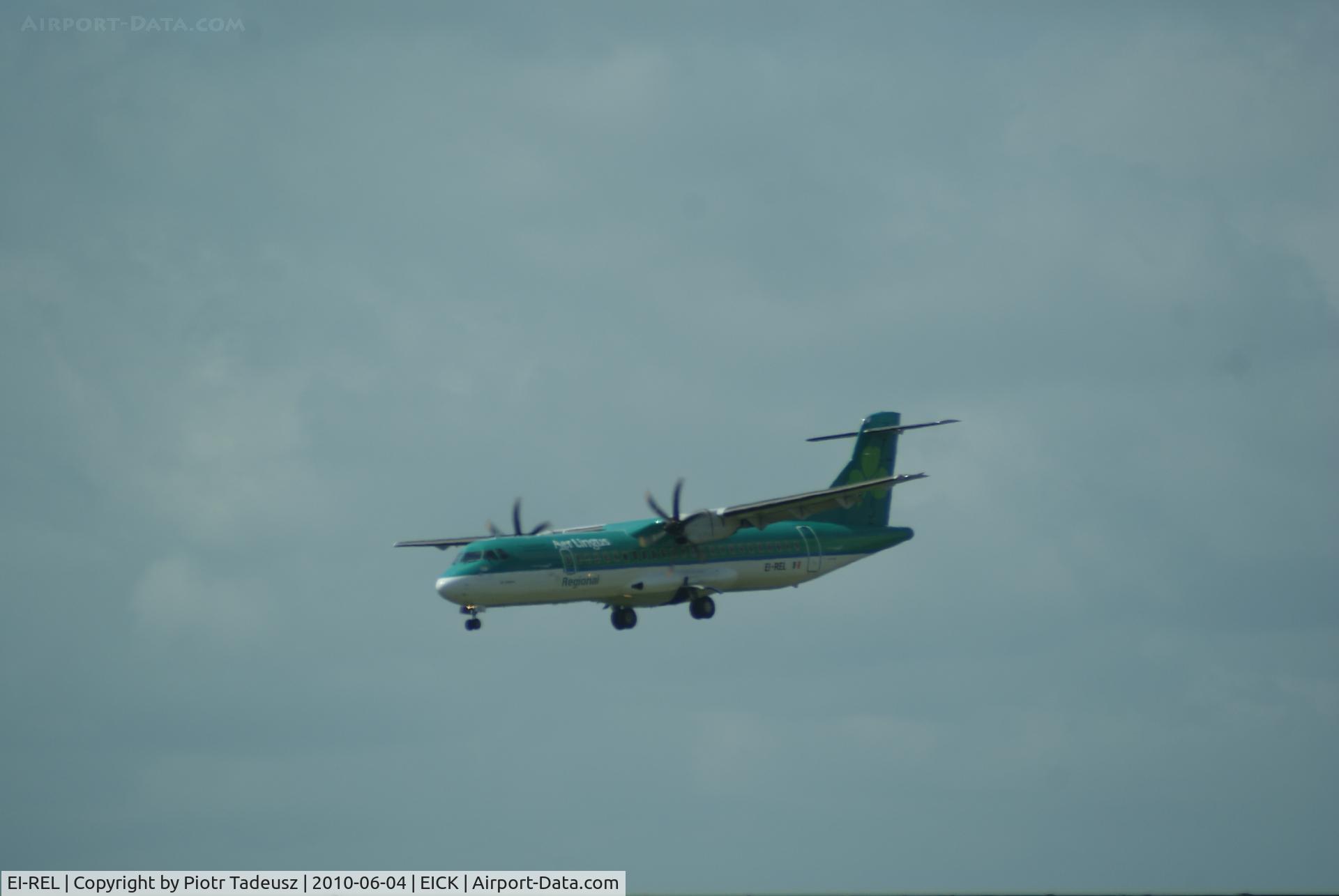 EI-REL, 2007 ATR 72-212A C/N 748, Cork, Ireland