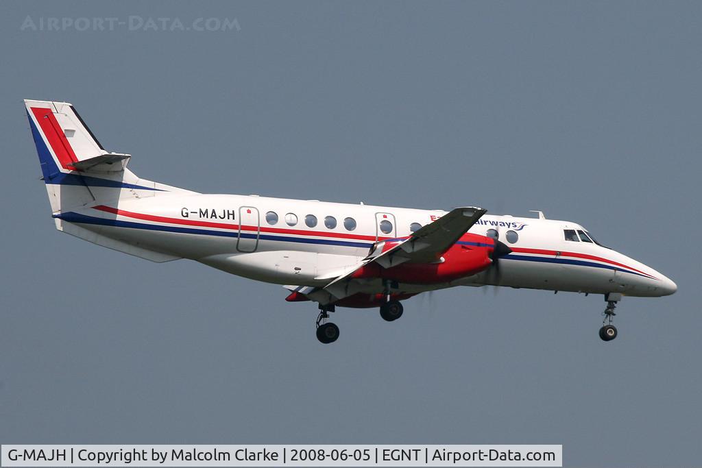 G-MAJH, 1993 British Aerospace Jetstream 41 C/N 41010, British Aerospace Jetstream 41 on finals to 07 at Newcastle Airport in 2008.