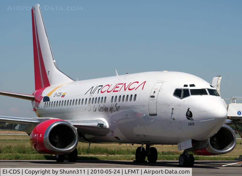 EI-CDS, 1993 Boeing 737-548 C/N 26287, New low cost company from Equador... Ex. Aer Lingus, Pulkovo and Rossiya aircraft...