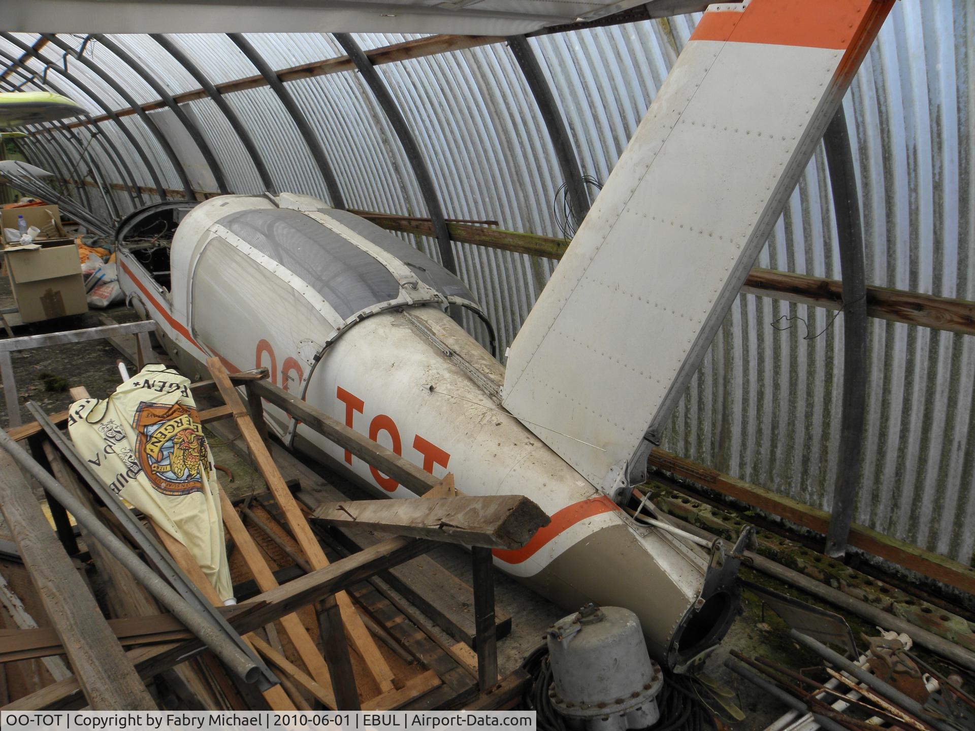 OO-TOT, Socata MS-880B Rallye Club C/N 1226, Used for spares