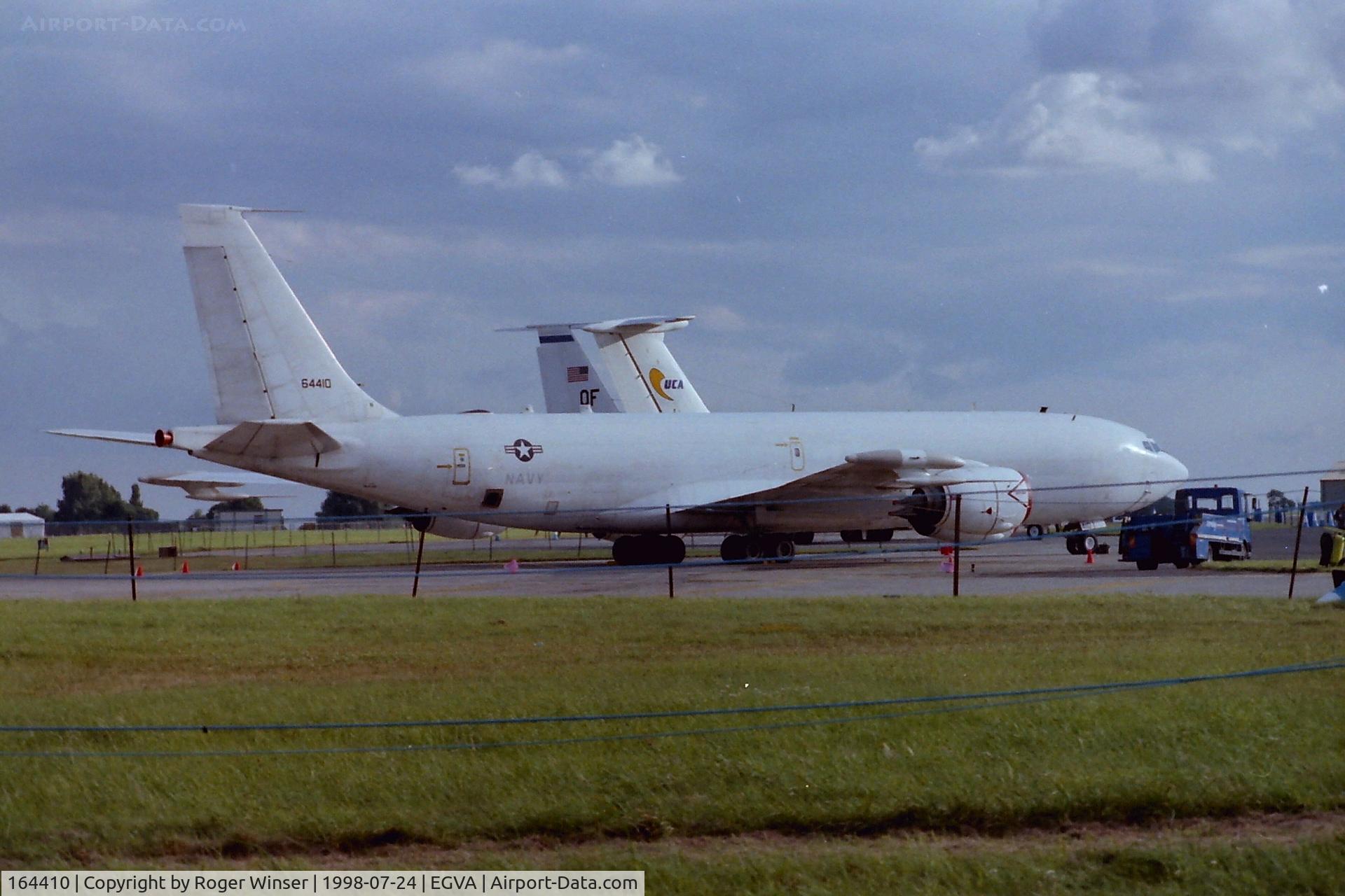 164410, 1991 Boeing E-6A Mercury C/N 24509, E-6A Mercury marked 64410/NAVY at RIAT 1998