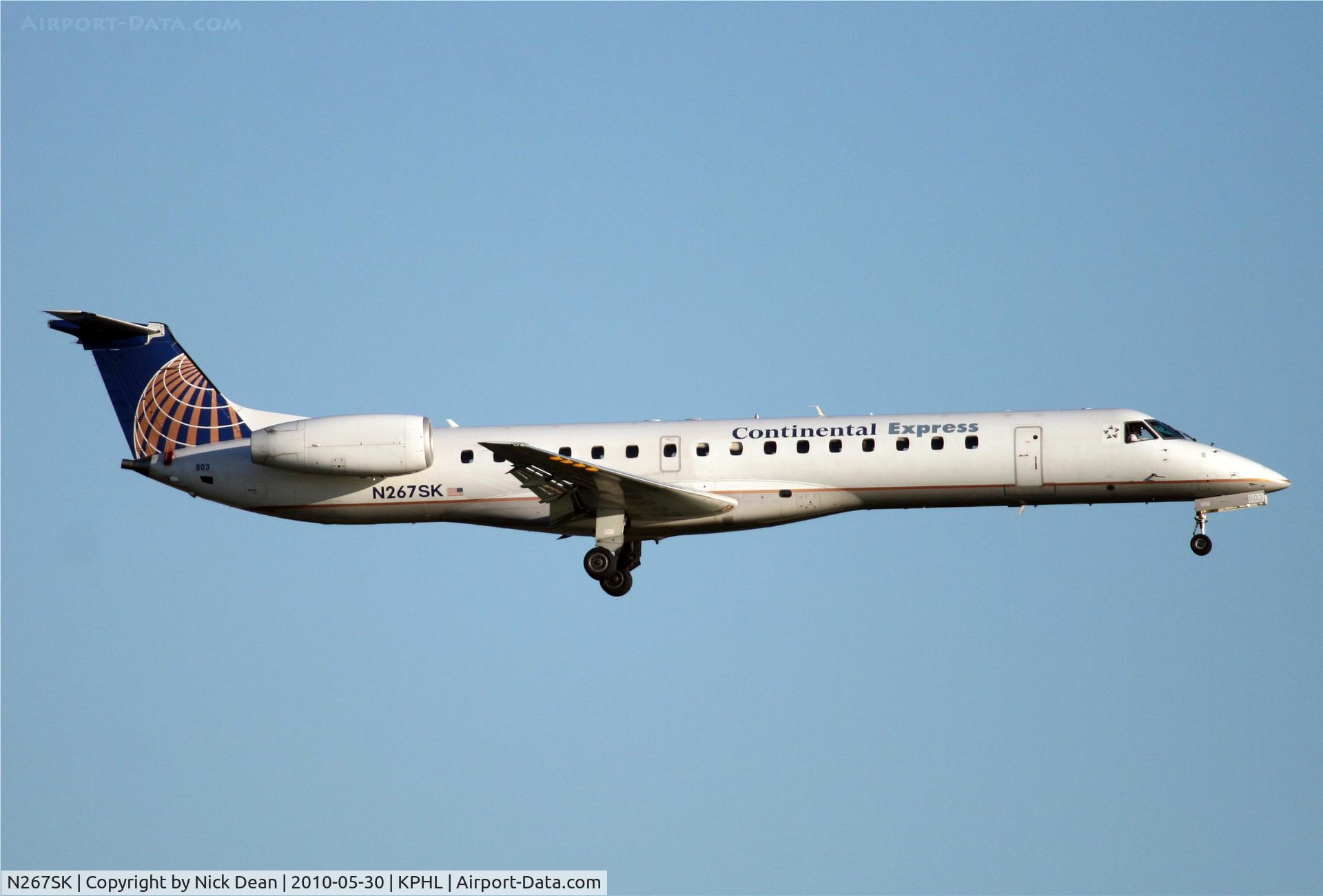 N267SK, 2000 Embraer ERJ-145LR (EMB-145LR) C/N 145268, KPHL