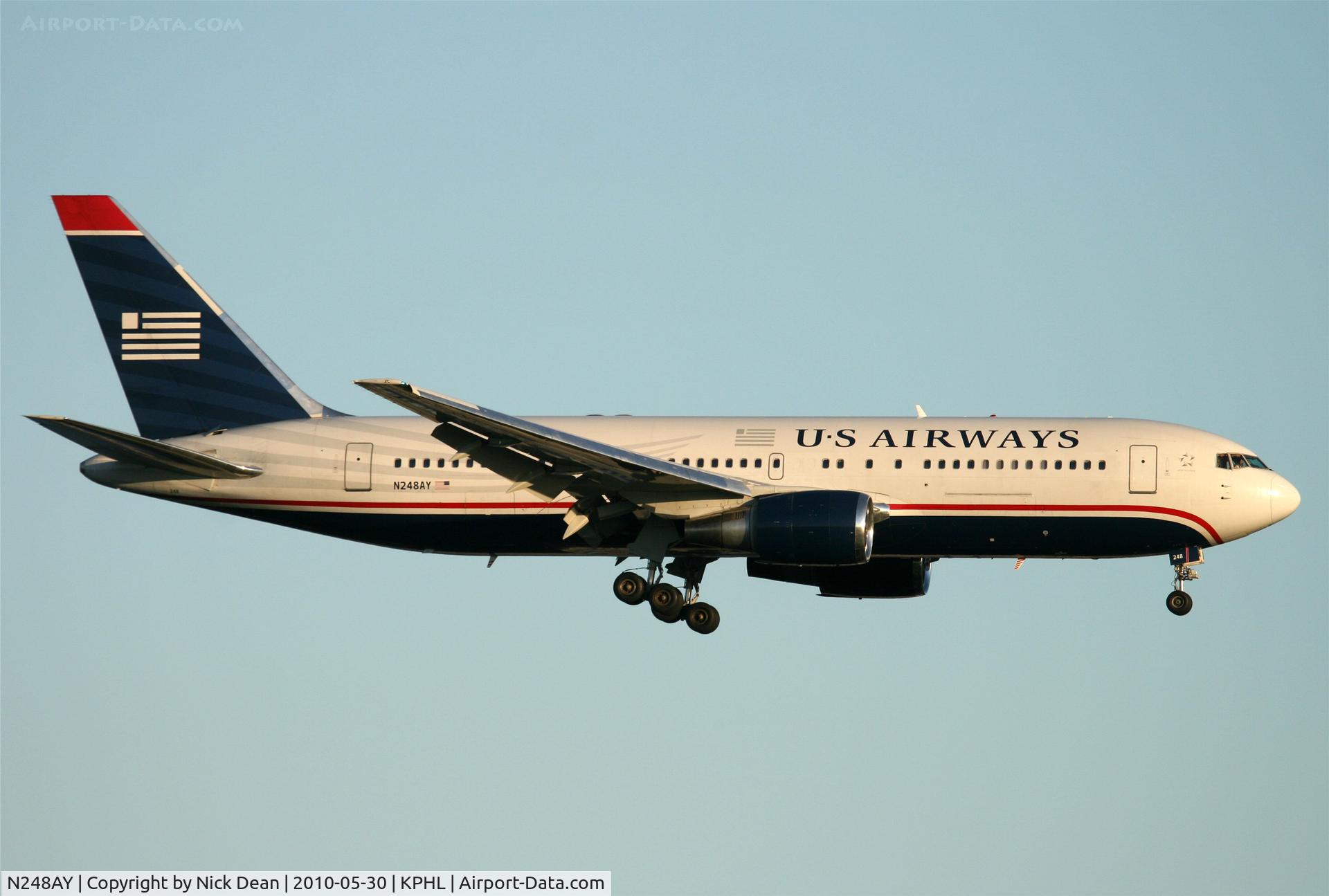 N248AY, 1988 Boeing 767-201 C/N 23900, KPHL