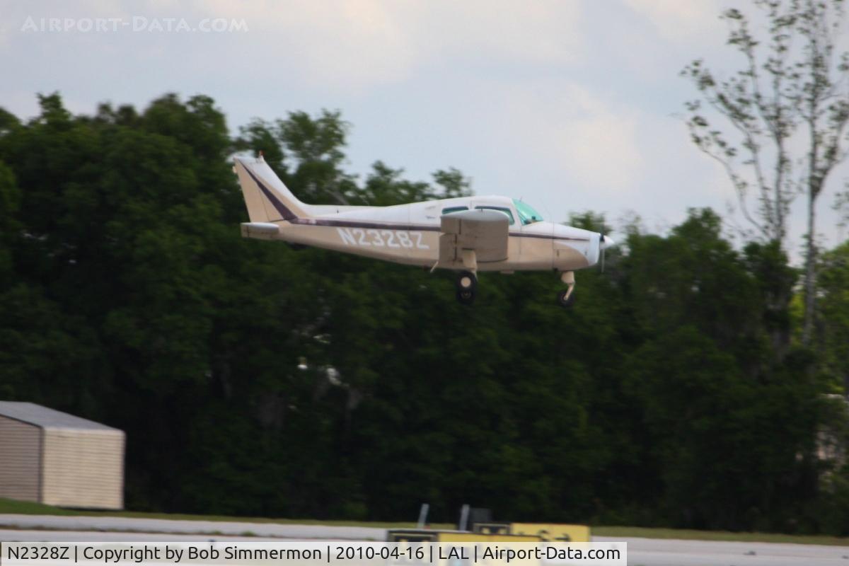 N2328Z, 1962 Beech 23 C/N M-31, Arriving at Lakeland, Florida during Sun N Fun 2010.
