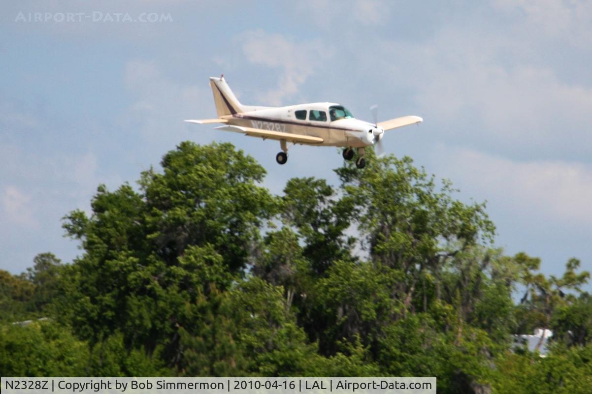 N2328Z, 1962 Beech 23 C/N M-31, Arriving at Lakeland, Florida during Sun N Fun 2010.