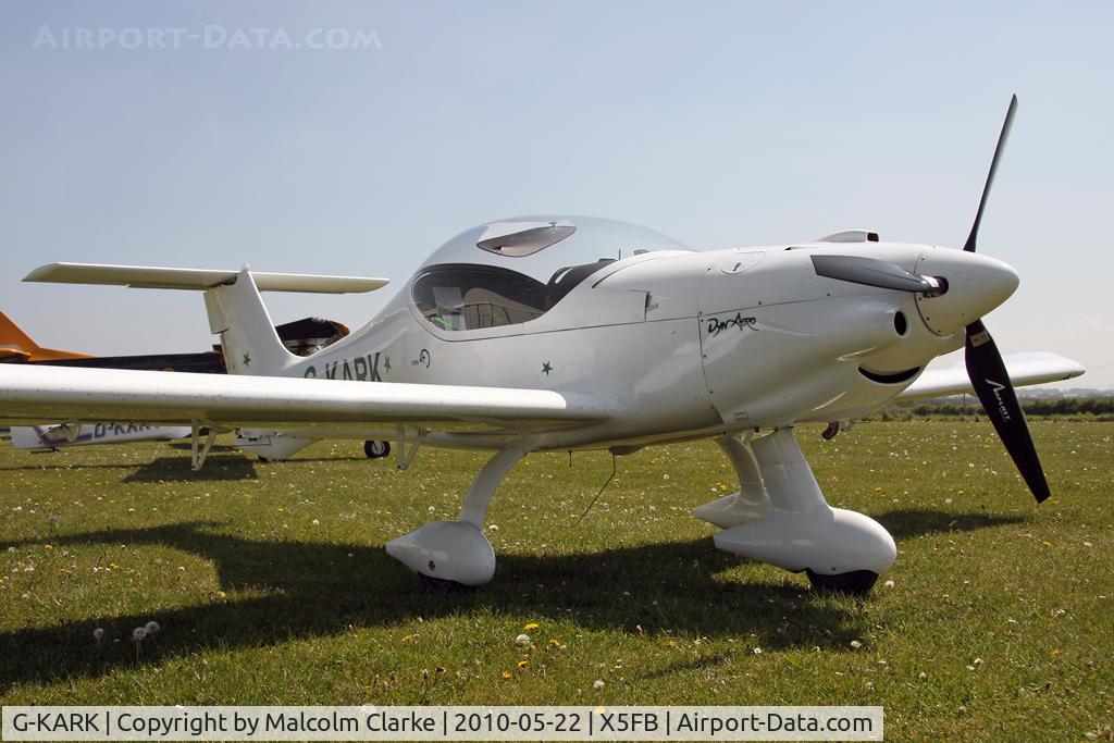 G-KARK, 2006 Dyn'Aero MCR-01 Club C/N PFA 301A-14010, Dyn'aero MCR-01 Club at Fishburn Airfield, UK in 2010.