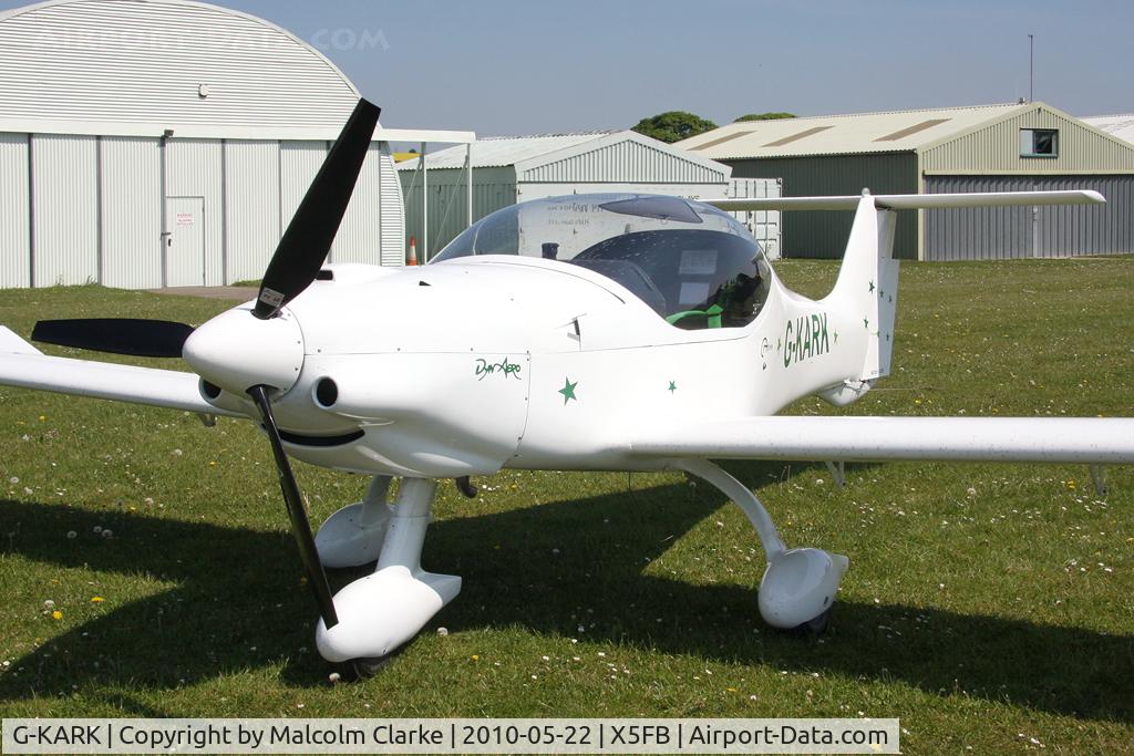 G-KARK, 2006 Dyn'Aero MCR-01 Club C/N PFA 301A-14010, Dyn'aero MCR-01 Club at Fishburn Airfield, UK in 2010.