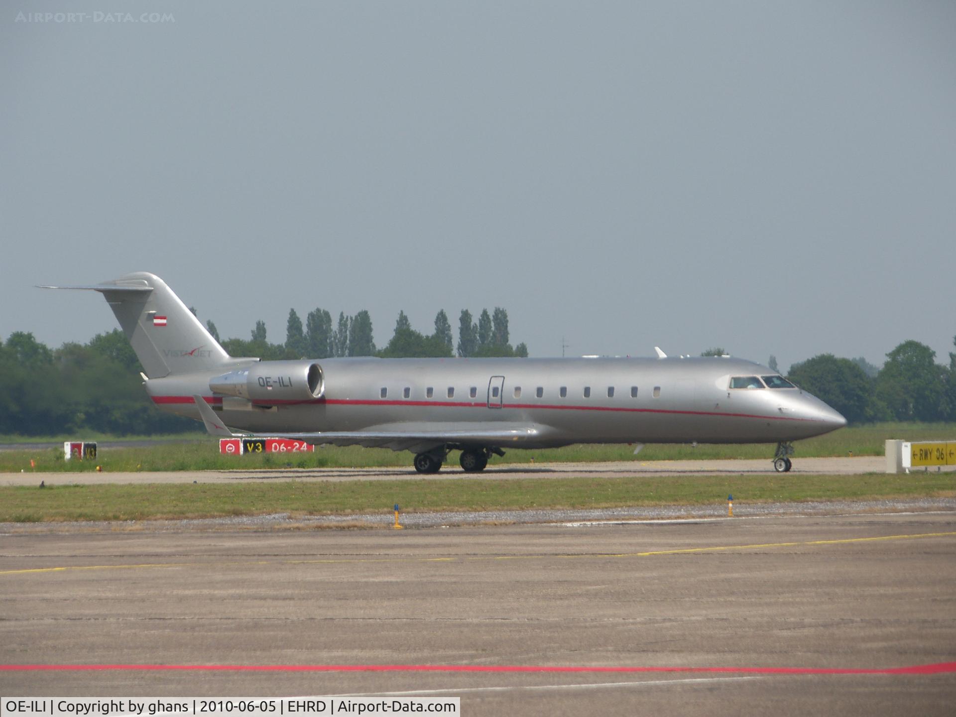 OE-ILI, 2005 Bombardier Challenger 850 (CL-600-2B19) C/N 8048, Bringing Bon Jovi for his concert