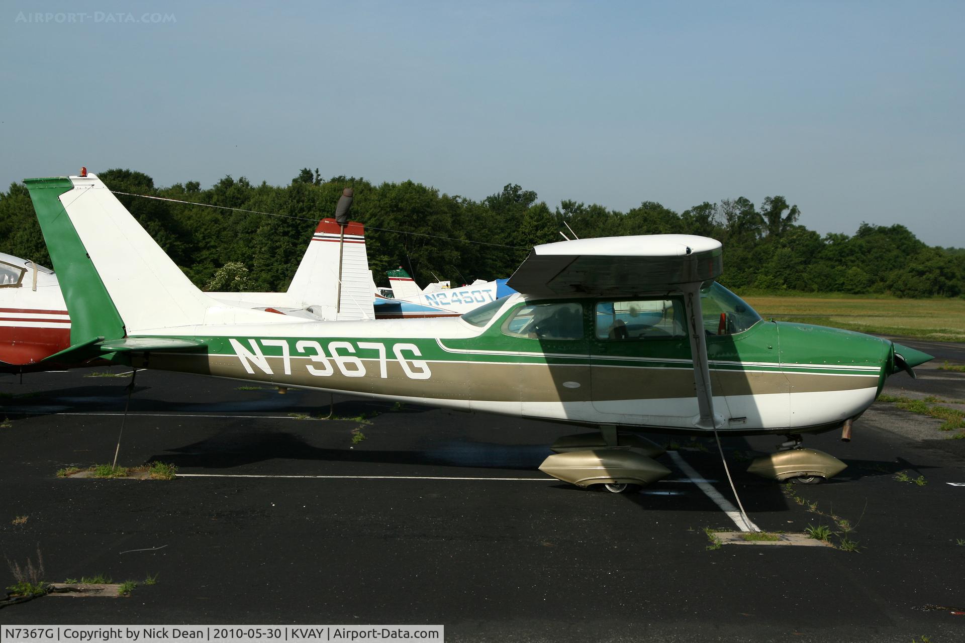N7367G, 1970 Cessna 172K Skyhawk C/N 17259067, KVAY
