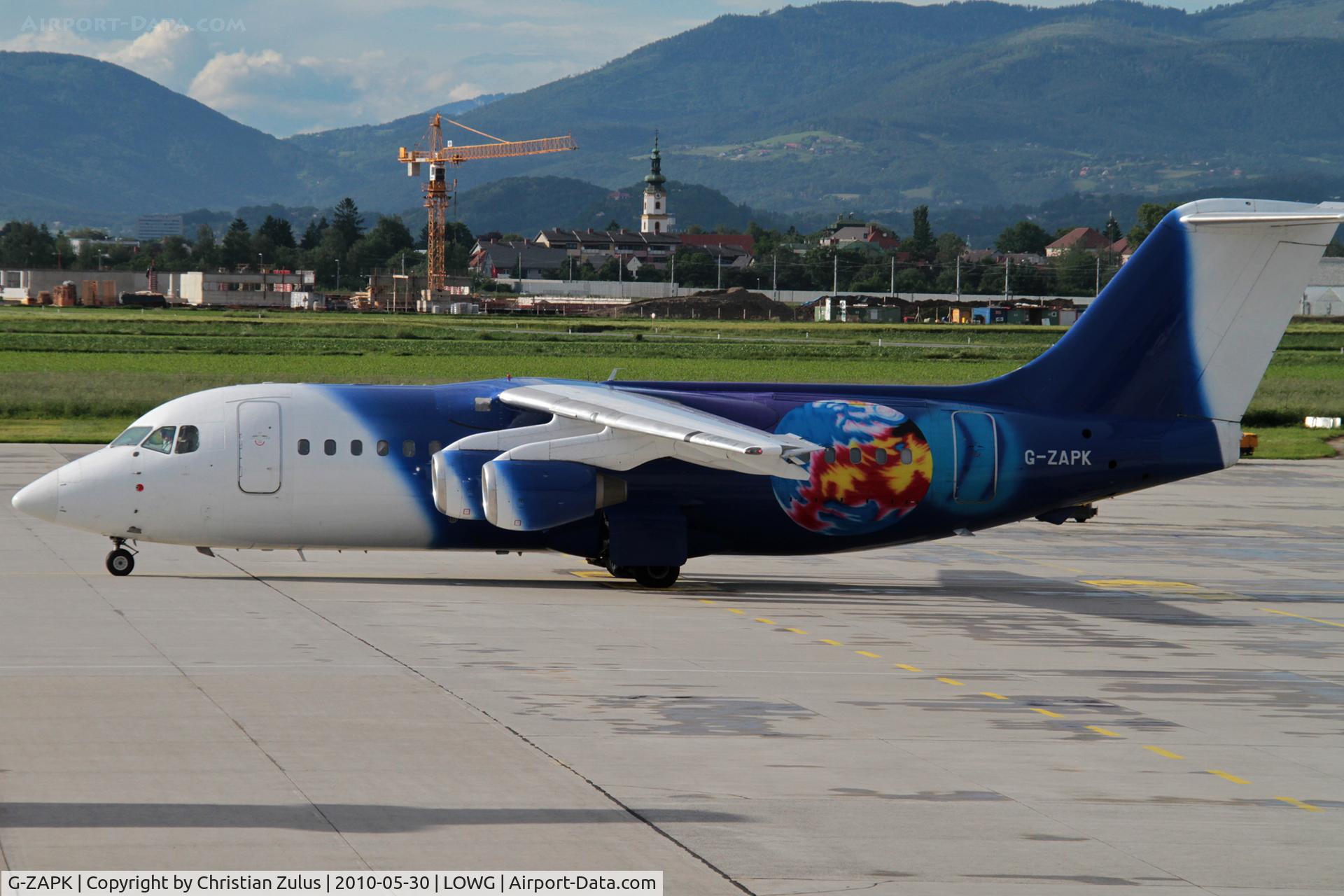 G-ZAPK, 1989 British Aerospace BAe.146-200QC Quick Change C/N E2148, Titan Airways