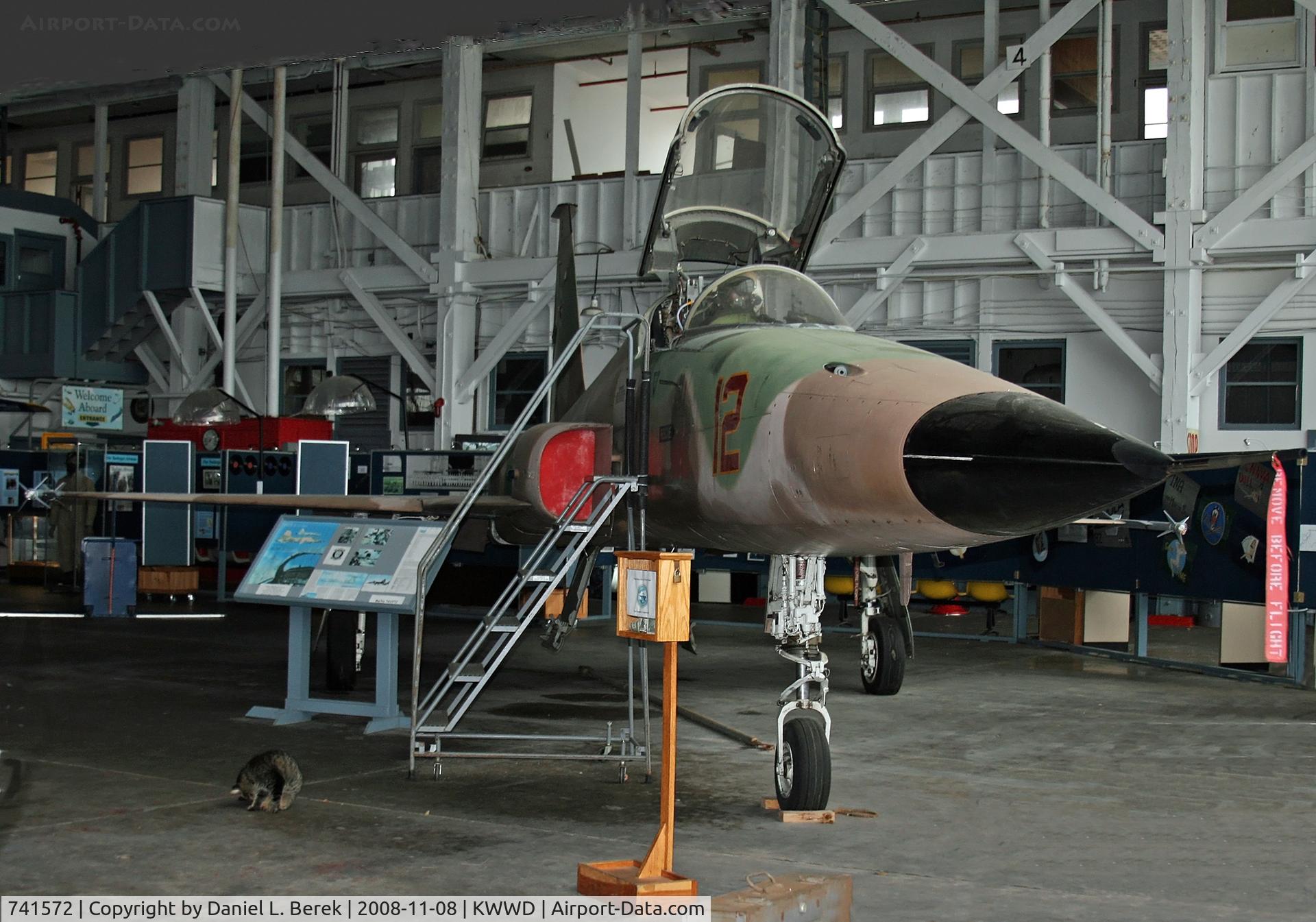 741572, 1974 Northrop F-5E Tiger II C/N R.1270, On loan from the National Museum of Navy Aviation, this Naval fighter is on display at the Naval Air Station Wildwood Foundation museum.