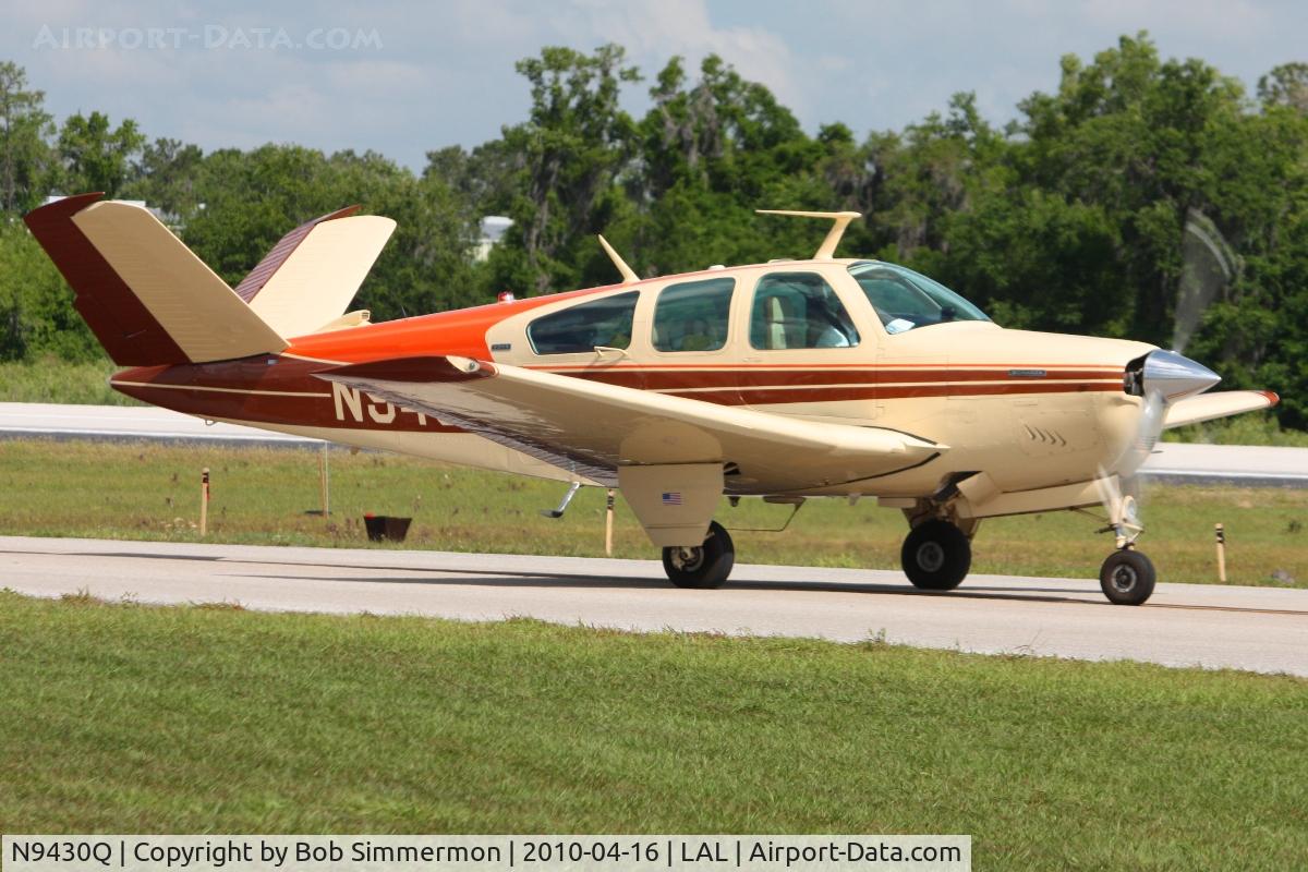 N9430Q, 1972 Beech V35B Bonanza C/N D-9316, Sun N Fun 2010