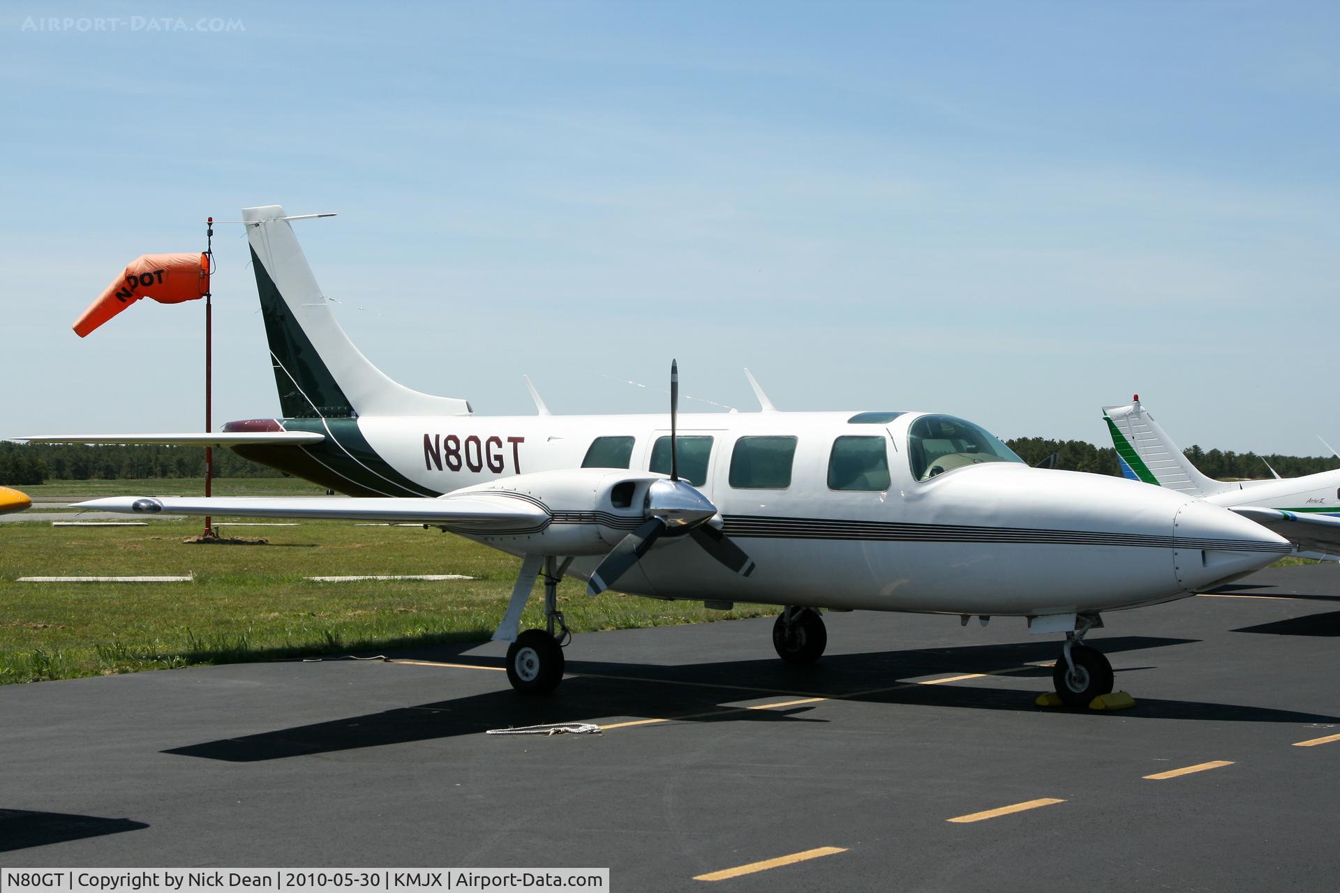 N80GT, Piper Aerostar 601B C/N 61-0717-8062144, KMJX