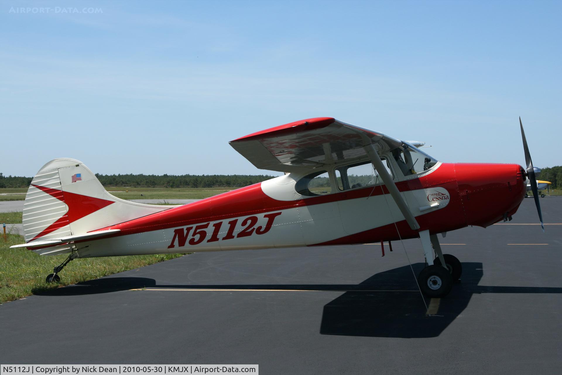 N5112J, 1952 Cessna 170B C/N 20356, KMJX