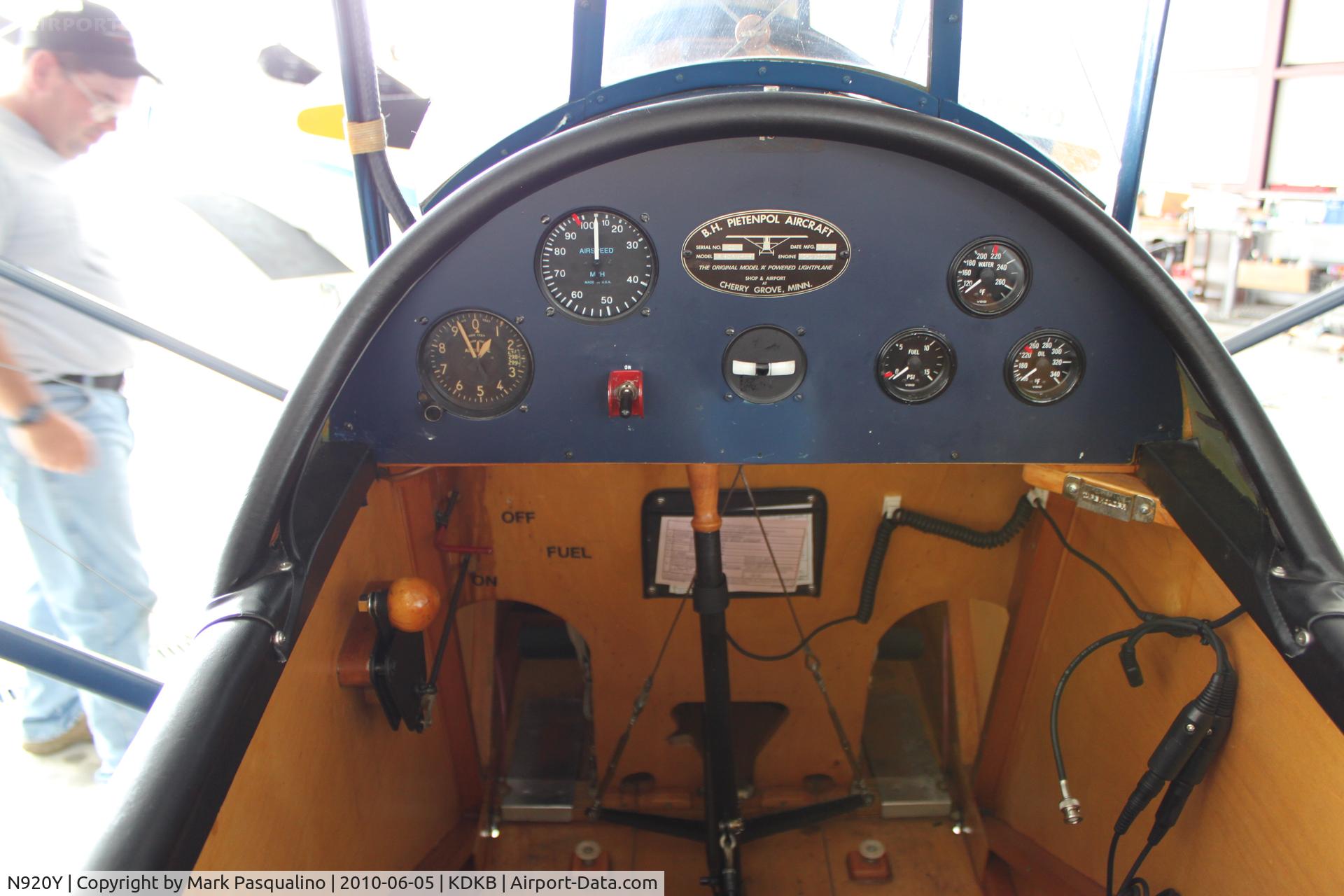 N920Y, 2004 Pietenpol Air Camper C/N 001 (N920Y), Pietenpol