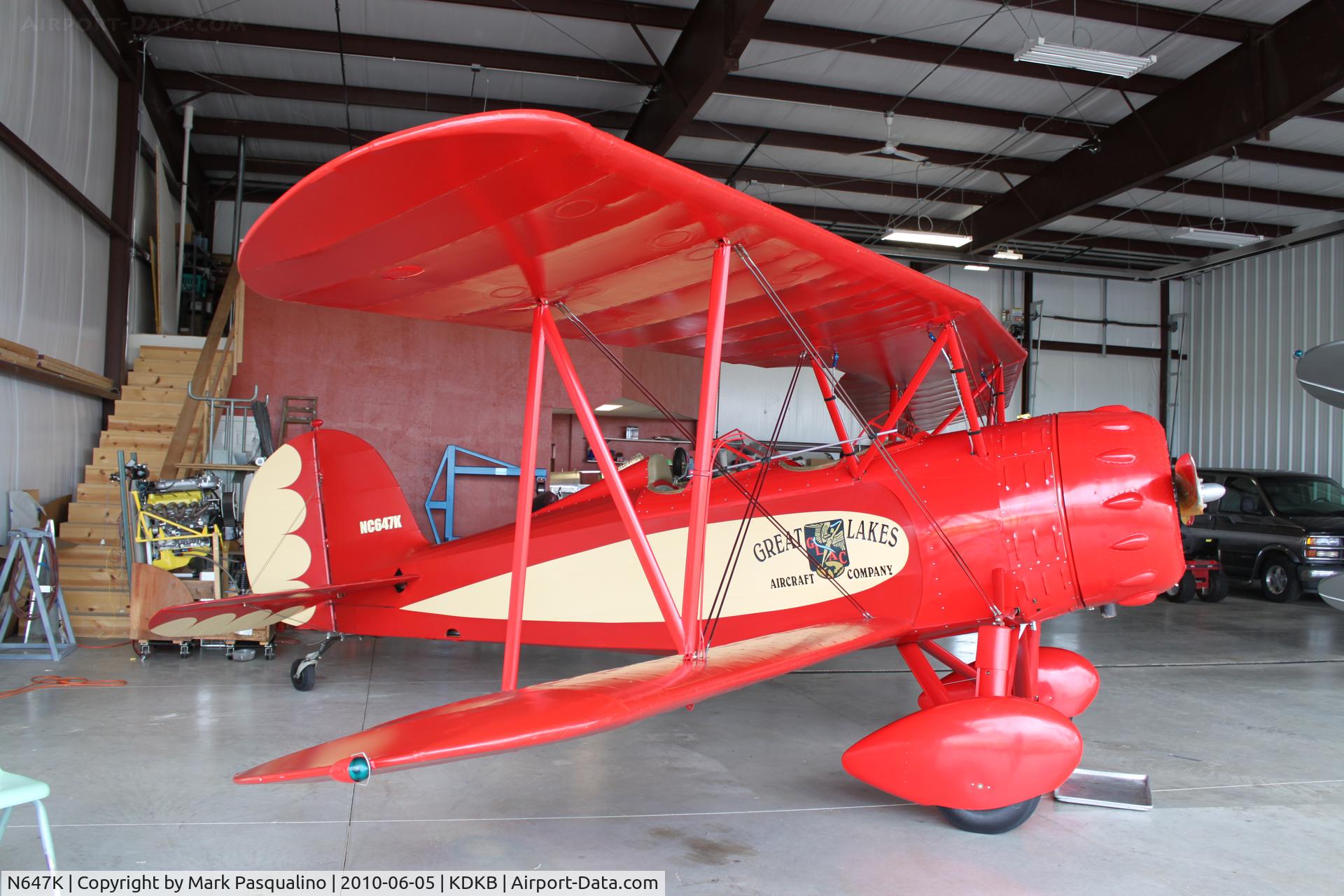 N647K, 1930 Great Lakes 2T-1A Sport Trainer C/N 111, Great Lakes 2T-1A