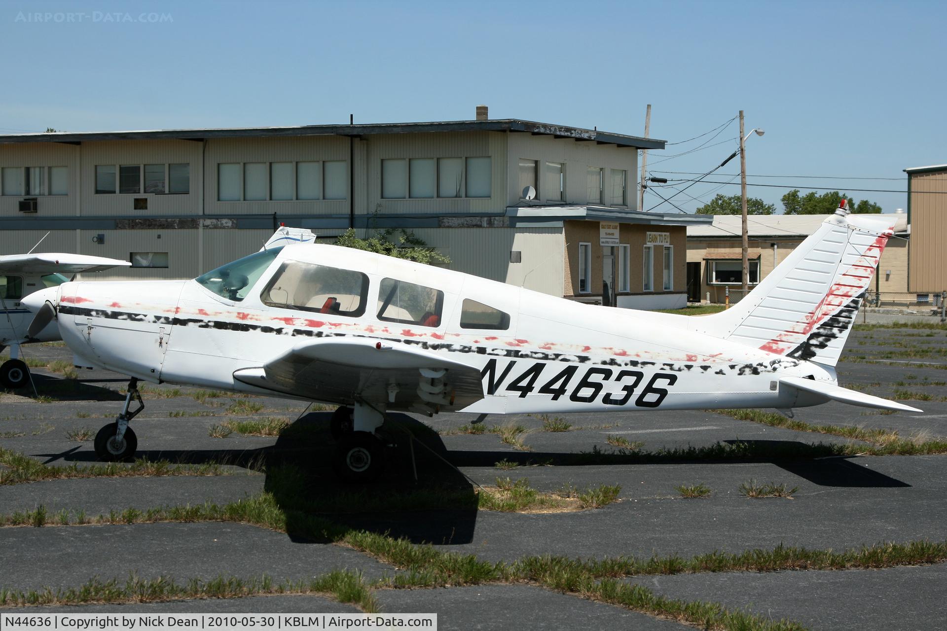 N44636, 1974 Piper PA-28-151 C/N 28-7415691, KBLM