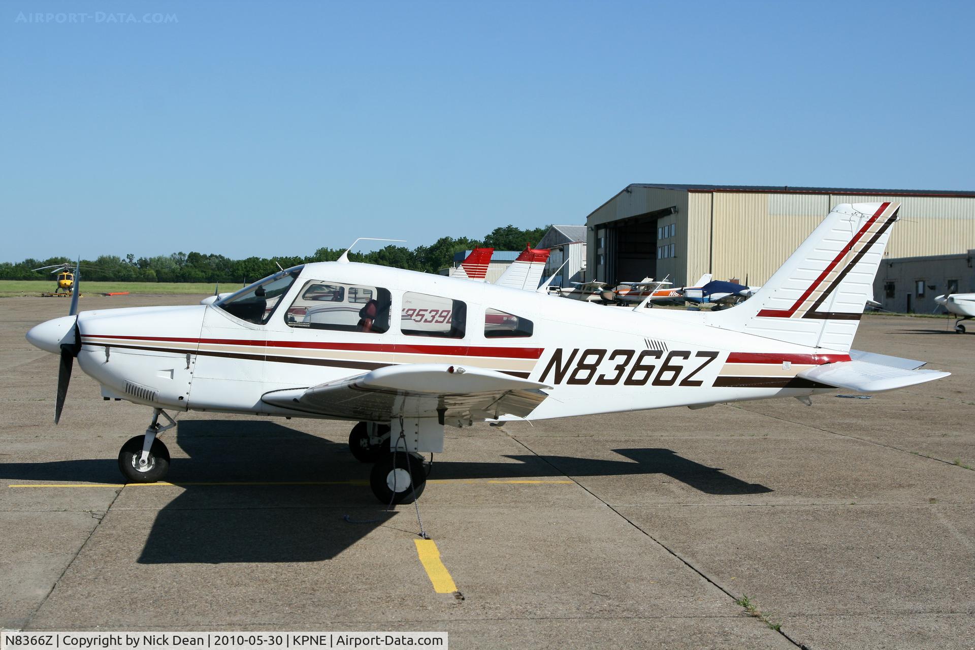 N8366Z, 1981 Piper PA-28-181 C/N 28-8190206, KPNE