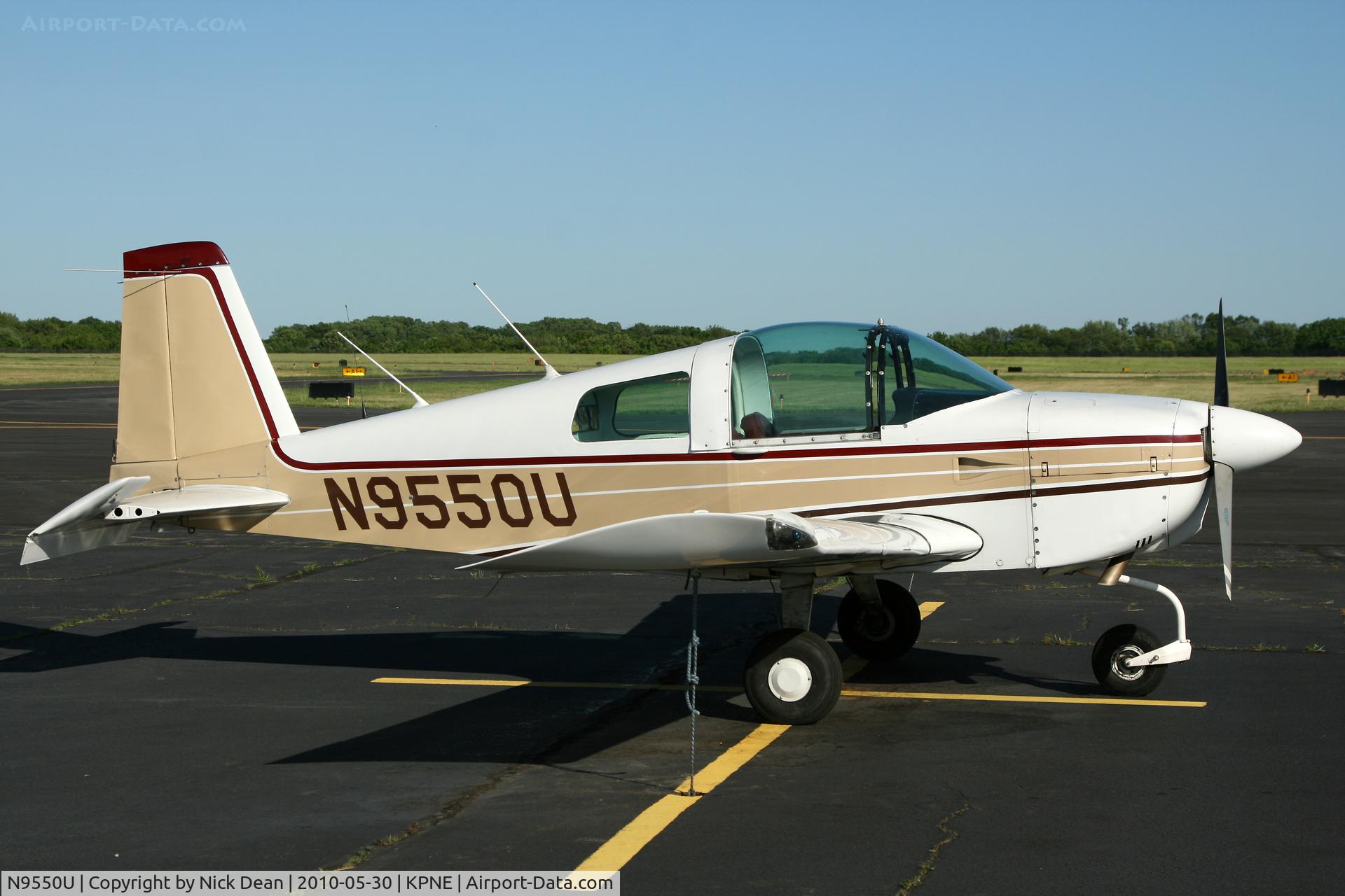 N9550U, 1977 Grumman American AA-1C Lynx C/N AA1C0046, KPNE