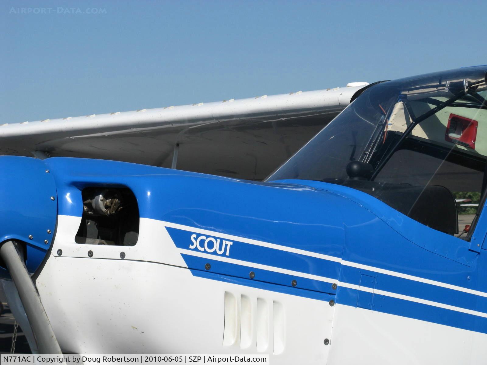 N771AC, 1997 American Champion 8GCBC Scout C/N 379-96, 1997 American Champion 8GCBC SCOUT, Lycoming O-360-A1D 180 Hp, Micro vortex generators