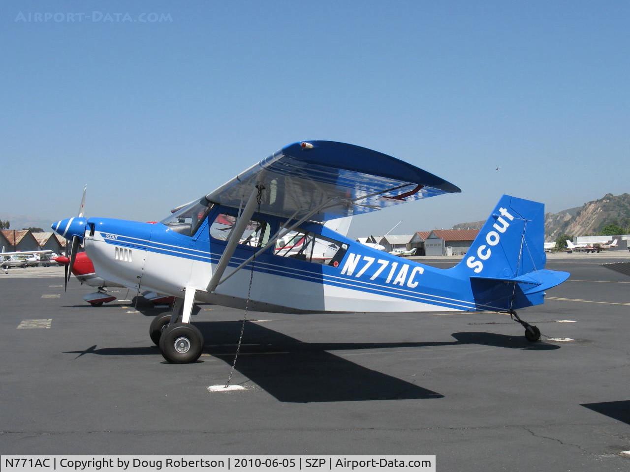 N771AC, 1997 American Champion 8GCBC Scout C/N 379-96, 1997 Ammerican Champion 8GCBC SCOUT, Lycoming O-360-A1D 180 Hp, Micro vortex generators